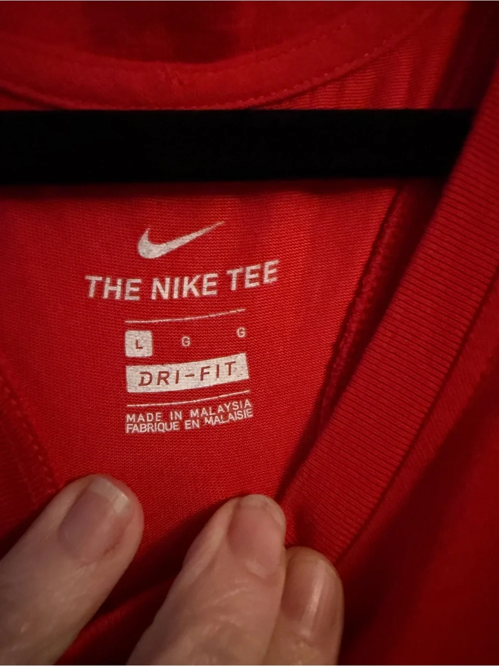 Nike Red USA Swoosh Tank Top